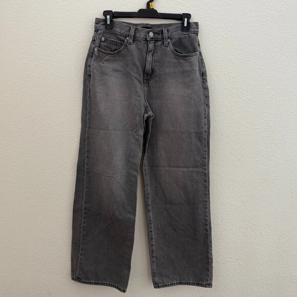 UNIQLO Dark Gray Wash Denim Jeans - Picture 1 of 3